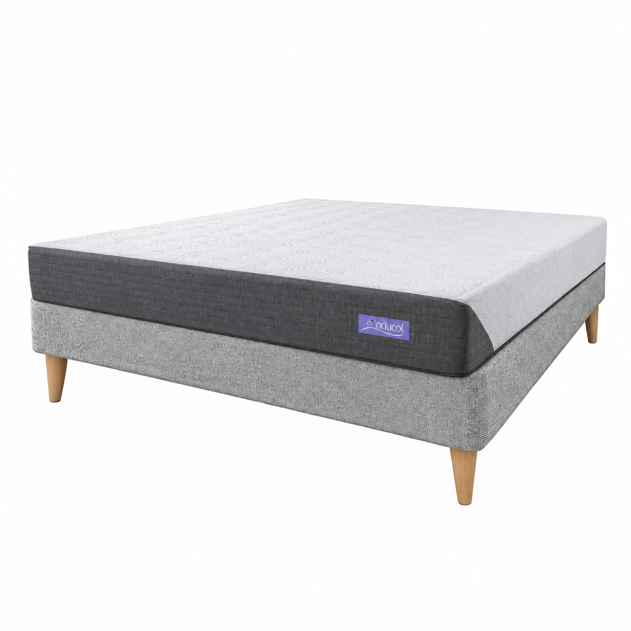Conjunto sommier espuma Limay - 2 plazas (140 x 190)