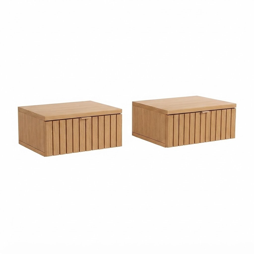 Conjunto Mesa de Luz Aérea Capri - Olmo