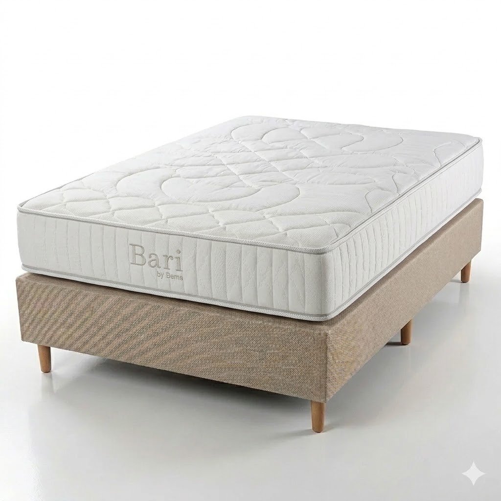 Conjunto Sommier Bari - 2 Plazas