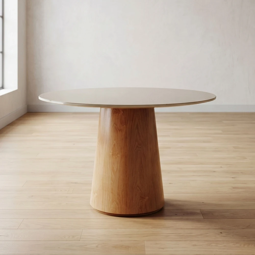Mesa de comedor Natura con Vidrio 120cm